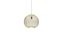 Wire Gold Pendant Lamp